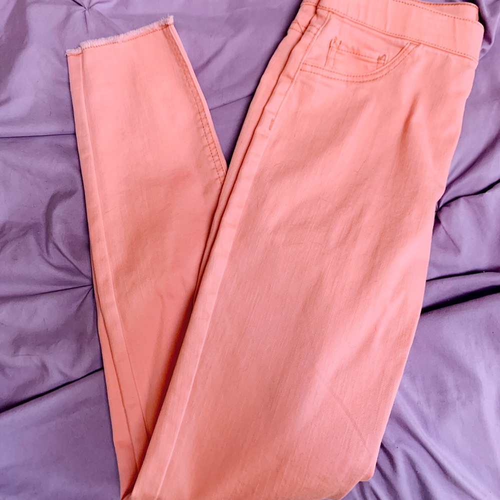 Pink Mid Rise Jean Jeggings 🎀
